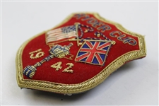 1942 Ryder Cup at Oakland Hills War Years Blazer Patch