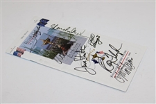 Seve, Floyd, Faldo, Cap. Stockton, & 4 More Signed 1991 Ryder Cup at Kiawah Spec Guide JSA ALOA