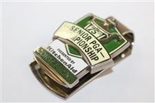 2014 Senior PGA Championship at Harbor Shores Contestant Badge - Montgomerie Win