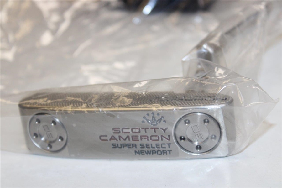 2023 Scotty Cameron Super Select Newport Putter w/Headcover in Original Box - Unopened