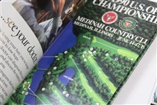 1971, 1976 & 1990 US Open Official Pairing Sheets