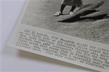 Babe Zaharias Bunker Shot At Cherry Hills Press Photo