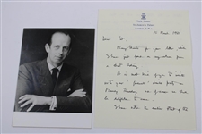 Photo & Letter From Prince Edward