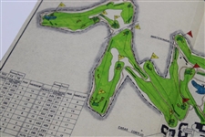Robert Trent Jones Photo At Sotogrande w/Two (2) Course Photos & Course Layout Map