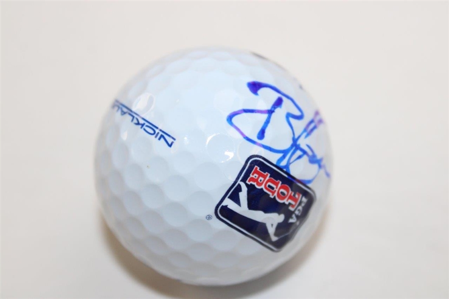 Brian Harman Signed Golden Bear Nicklaus 2 Logo Golf Ball JSA ALOA