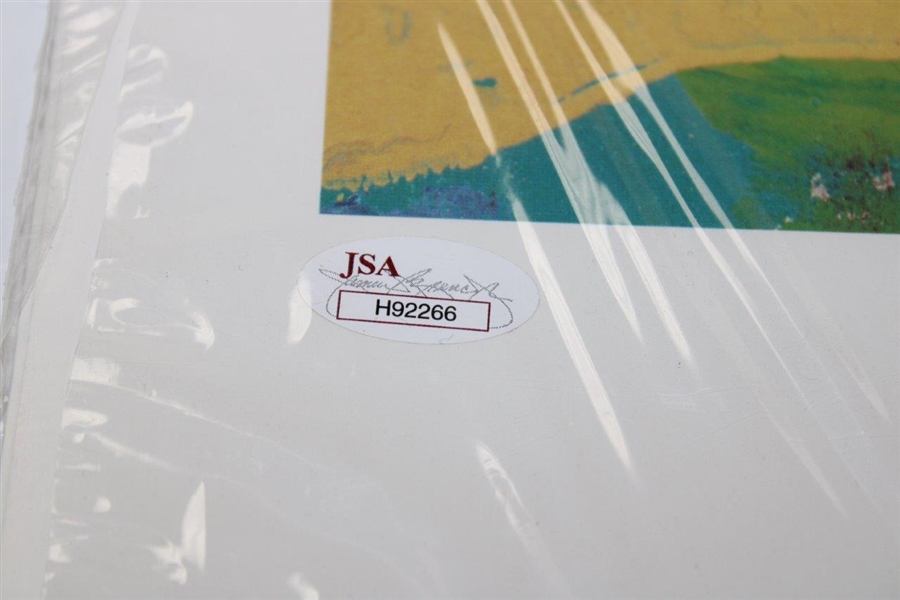 Artist LeRoy Neiman Signed 'Westchester Classic' Poster by Neiman Poster JSA #H92266