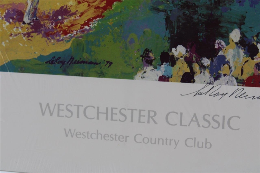Artist LeRoy Neiman Signed 'Westchester Classic' Poster by Neiman Poster JSA #H92266