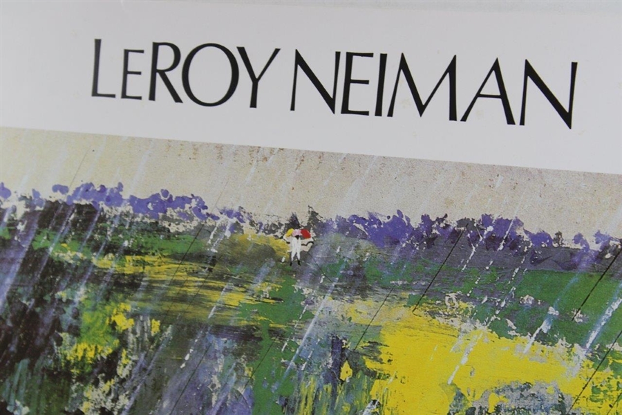 Artist LeRoy Neiman Signed '1973 at Augusta National' Art Poster by Neiman JSA #H92265