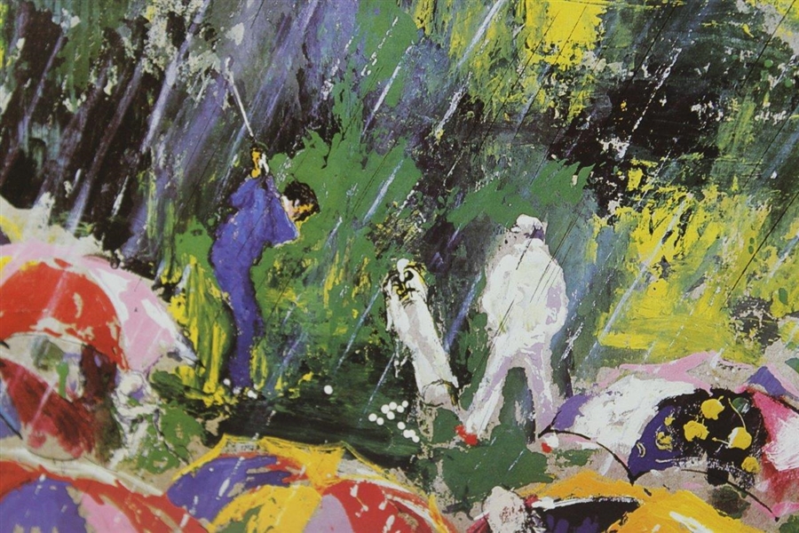 Artist LeRoy Neiman Signed '1973 at Augusta National' Art Poster by Neiman JSA #H92265