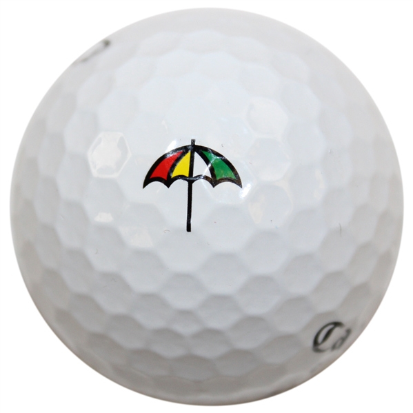 Arnold Palmer Personal Used Umbrella Logo Callaway Golf Ball