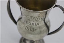 1913 Country Club of Peoria Sterling Silver Cup