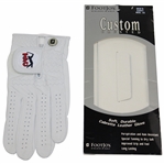 FootJoy TPC Custom Crested Mens Cadet Med/Lg Left-Hand White Golf Glove