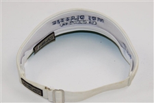 Multi-Signed MCI Classic 'Est. 1969' White Visor JSA ALOA