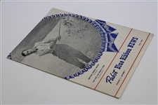 Ben Hogan on Cover of 1950 Pabst Blue Ribbon News Magazine Volume 11 Number 7 - July