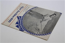 Ben Hogan on Cover of 1950 Pabst Blue Ribbon News Magazine Volume 11 Number 7 - July