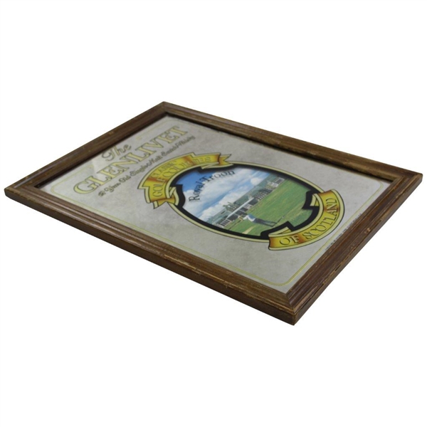 The Glenlivet Classic Golf Courses of Scotland 'Royal Troon' Bar Mirror - Framed