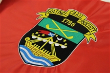 Crail Golfing Society Embroidered Flag w/Knit 'Instituted 1786' Logo Headcover