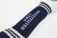 Crail Golfing Society Embroidered Flag w/Knit 'Instituted 1786' Logo Headcover