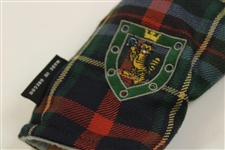 Royal Dornoch Embroidered Logo Flag w/Logo Seamus Tartan Putter Headcover