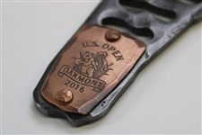 2016 US Open at Oakmont Seamus Hand Forged Church Pews Bottle Opener w/Sheathe