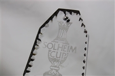 1994 The Solheim Cup at Greenbrier Waterford Crystal Key Chain in Box