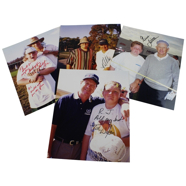 Watson, Littler, Green & May Signed Photos JSA ALOA