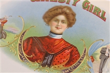 Christy Girl Cigar Label