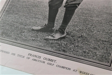 The National Police Gazette Francis Ouimet Poster