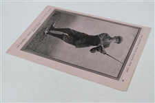 The National Police Gazette Francis Ouimet Poster