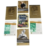 Seven (7) Jack Nicklaus Golf Cards - Salute to Champions, The Golden Bear & others