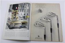1966 Sports Illustrated 'The Masters: It's In The Bag' Magazine with Big 3 Cover