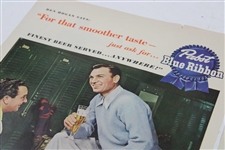 Ben Hogan Chesterfield & Pabst Blue Ribbon Ads with 'Follow Through' Sheet Music