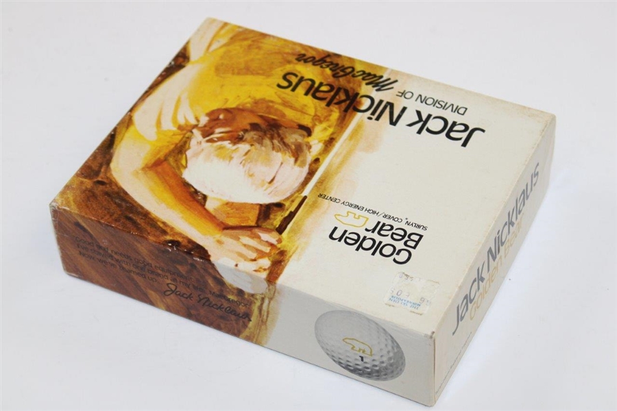 Dozen MacGregor Jack Nicklaus Golden Bear Golf Balls