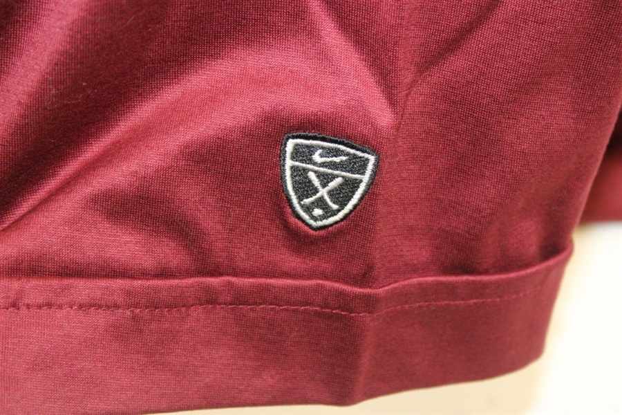 Tiger Woods Signed TW 'Sunday Red' Nike Golf Shirt - Size Large FULL BECKETT #AB40213