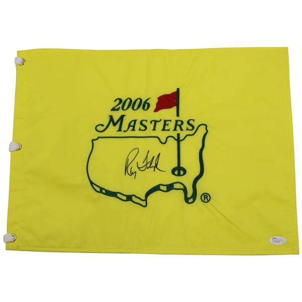 Ray Floyd Signed 2006 Masters Tournament Embroidered Flag JSA #P94963