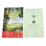 1961 Ryder Cup Program at Royal Lytham & St Annes with Pairing Sheet