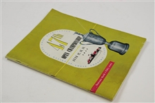 1947 US Open Championship at St. Louis Country Club Official Program - Lew Worsham Winner
