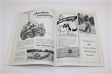 1947 US Open Championship at St. Louis Country Club Official Program - Lew Worsham Winner