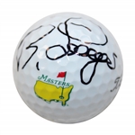 Bernhard Langer Signed Titleist Masters Logo Golf Ball JSA ALOA
