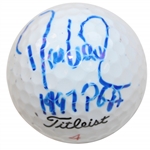 David Love III Signed Titleist Golf Ball with 1997 PGA JSA ALOA
