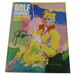 Jack Nicklaus Signed 1973 Golf Digest JSA ALOA