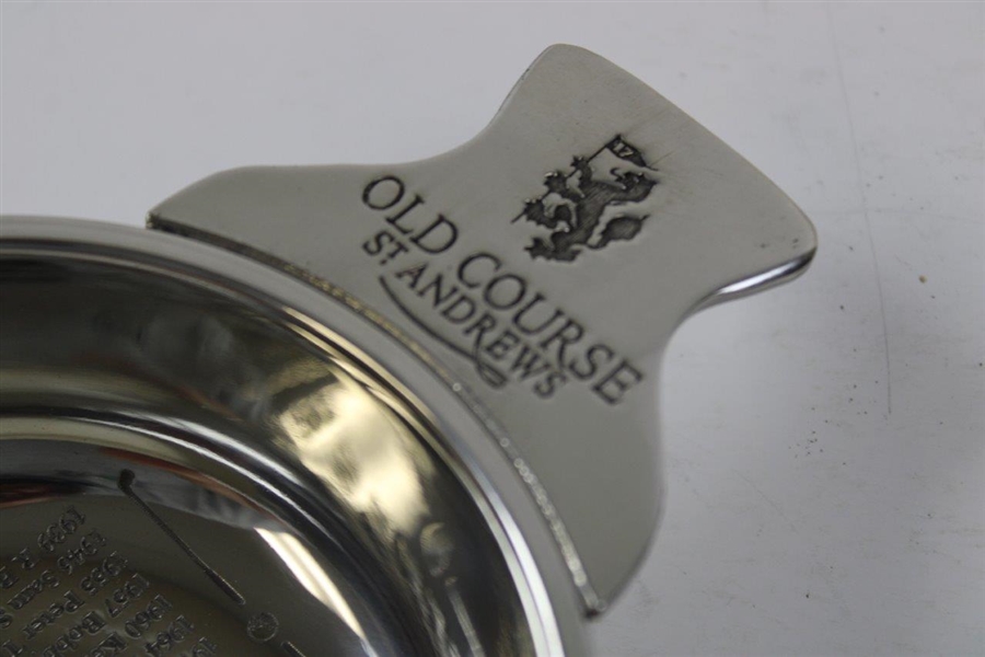 Old Course St. Andrews Open Champions Quaich Bowl w/Names Engraved in Original Box