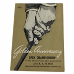 1950 US Open at Merion Official Program - Ben Hogan Winner