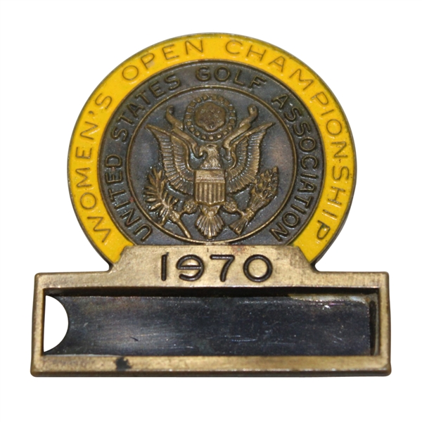 1970 Womens US Open Championship at Muskogee CC Contestant Badge