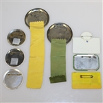 Eight 1970's Golf Contestant Badges - Canadian Open(x2), Hawaiian Open, AWSDO, & Others