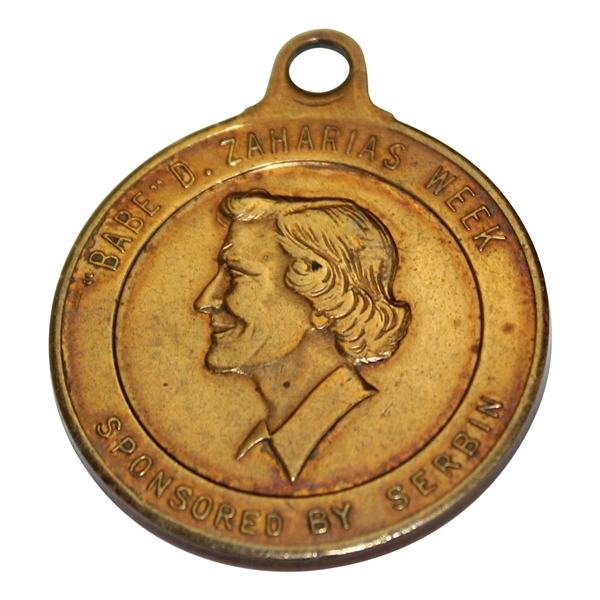 "Babe" D. Zaharias Week Coin/Medal Sponsored by Serbin