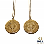 Two (2)1987 PGA Championship at PGA National Necklaces