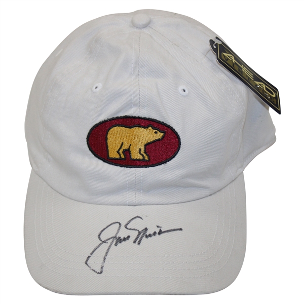 Jack Nicklaus Signed Golden Bear Circle Patch Logo Hat - New with Tags JSA ALOA