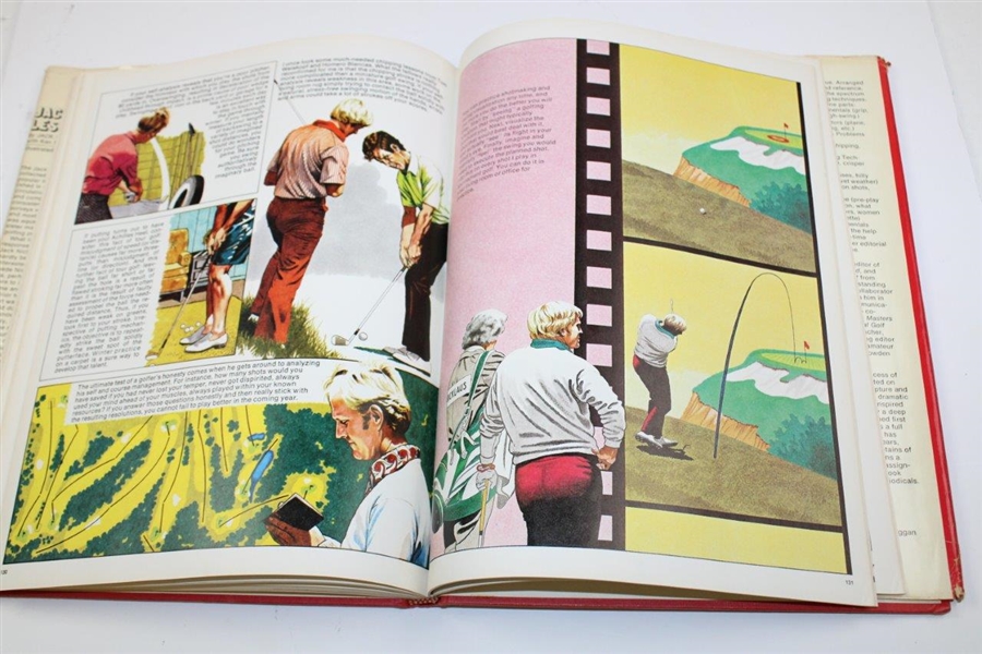 Jack Nicklaus Signed 1977 'Jack Nicklaus' Lesson Tee' Book JSA ALOA