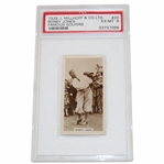 Bobby Jones 1928 J. Millhoff & Co. Ltd Famous Golfers Card #20 PSA Ex-Mt 6